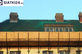 Siatki Kępno - Zabezpieczenie elementu dachu siatkami dla terenów Kępna